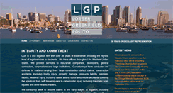 Desktop Screenshot of lorberlaw.com